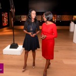 Anne Welsh and Toyin Saraki