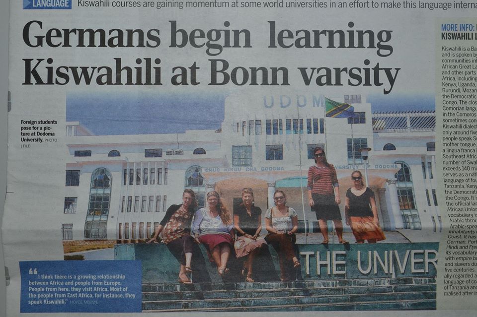Swahili is taking over German varsities.
