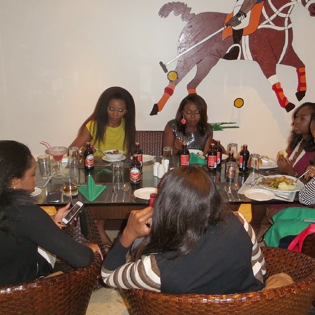 Amstel Malta (10) - Genevieve Nnaji and Bola Suru