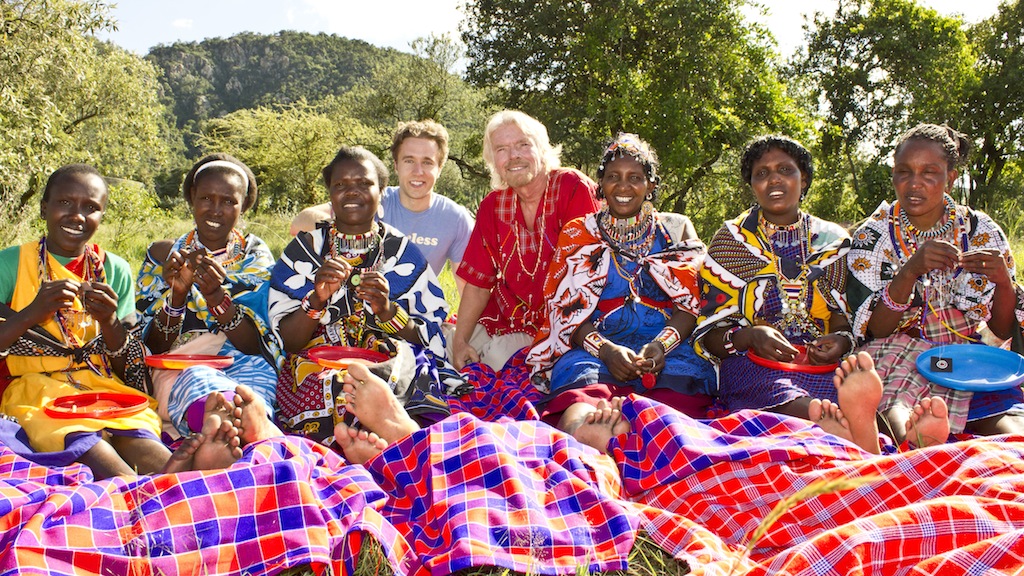 Richard-Branson-M2W-Kenya-Trip-III