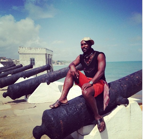 Jimmy Jean-Louis -at-cape-coast-castle