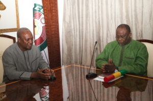 Spio and President John Mahama
