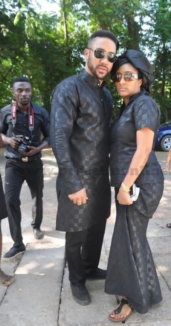 Majid .Michel Buries Mum