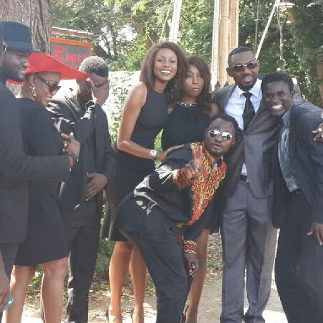 Majid Michel Buries Mum .