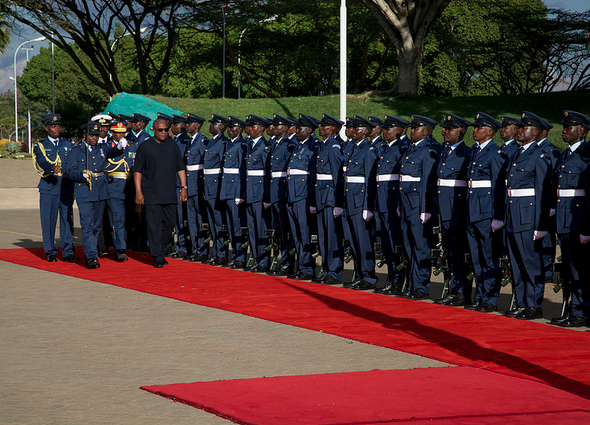President Mahama in Kenya for three day state visit.
