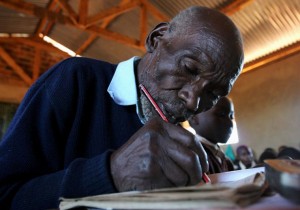 World’s Oldest First Grader Kimani Maruge Honoured By Google Kenya