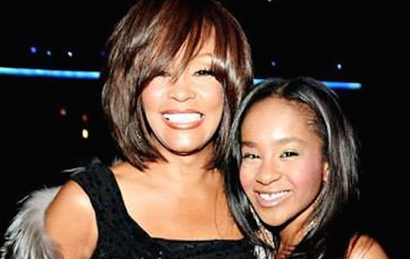 Bobbi Kristina and mum Whitney Houston