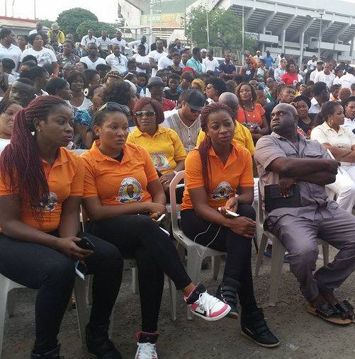 Candle Light Procession For Actor Muna Obiekwe