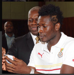 Ghana Black Stars gyan and MP