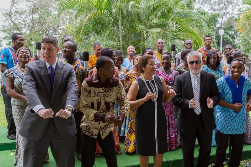 US Embassy honours Dr. Emmanuel O. Akwetey with Martin Luther King award1