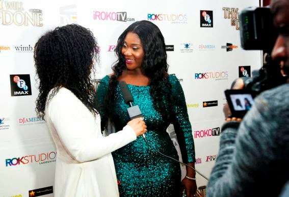 mercy johnson movie-premier