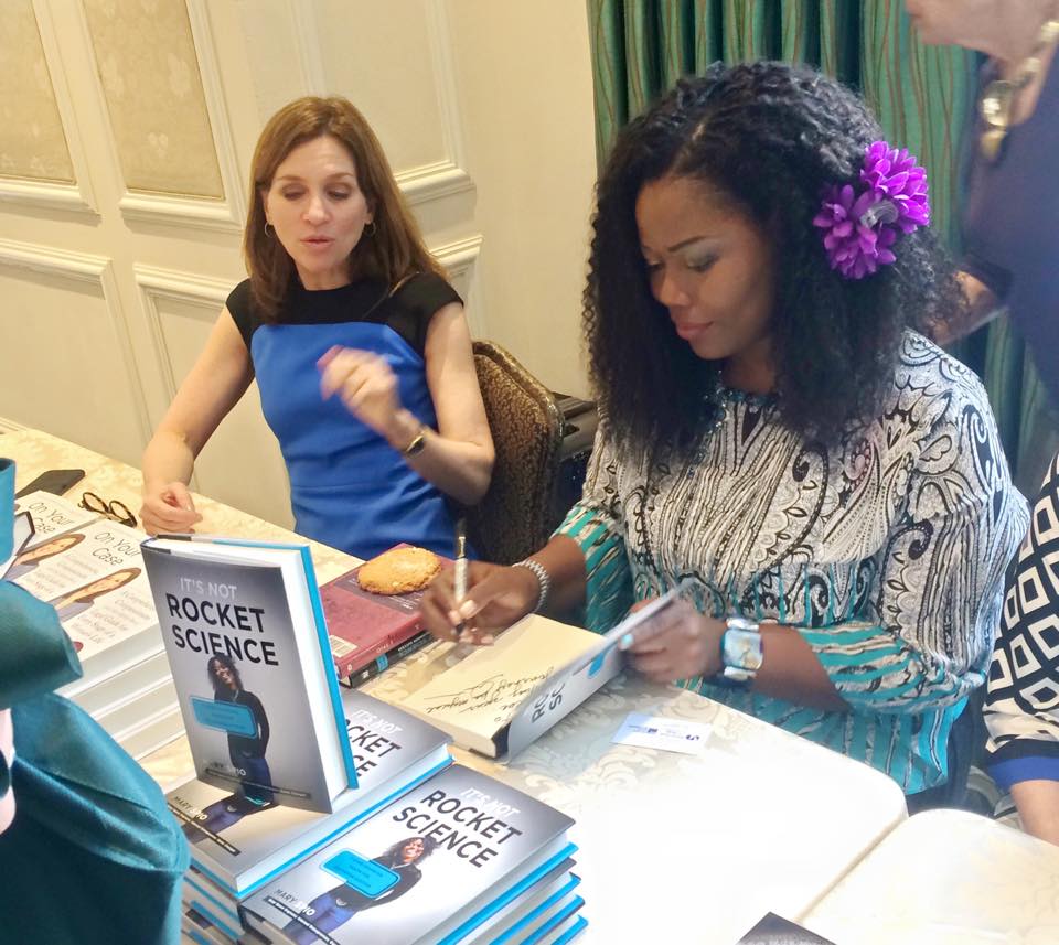 book signing Mary Spio