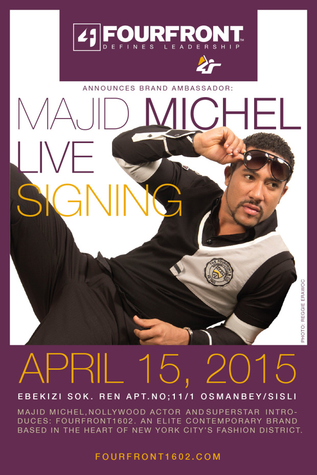 Ghanaian Superstar Majid Michel signs Million Dollar clothing endorsement deal...