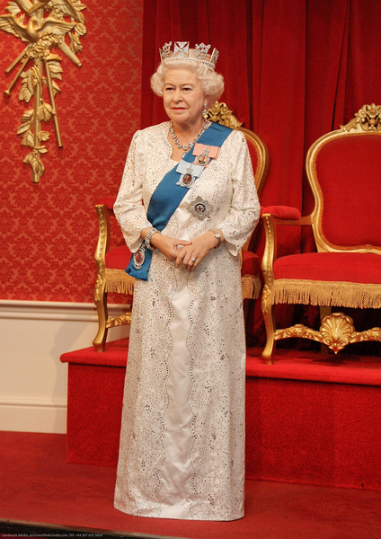 Queen Elizabeth New Wax Figure