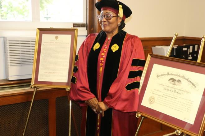 First Lady Lordina Mahama.