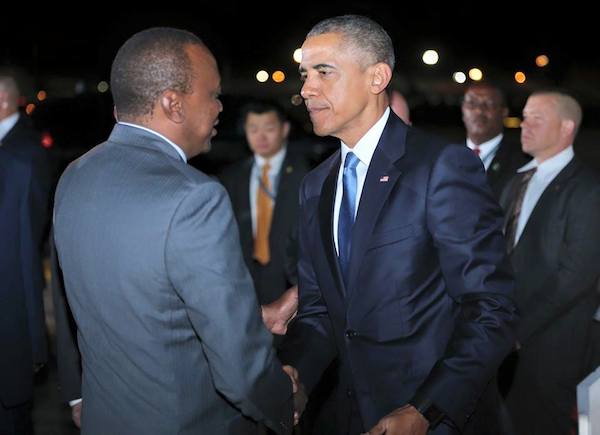 Obama and PresidentUhuruKenyatta