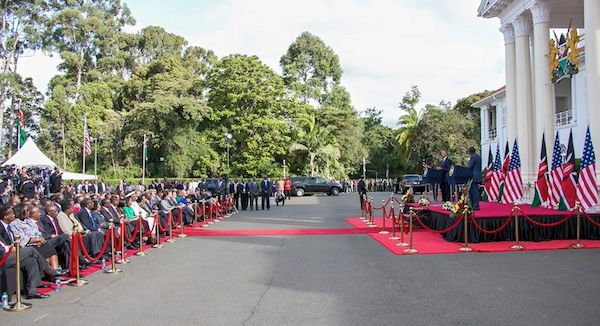 President Barack Obama and President Uhuru Kenyatta