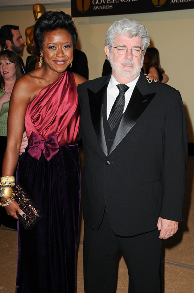 Mellody Hobson and George Lucas