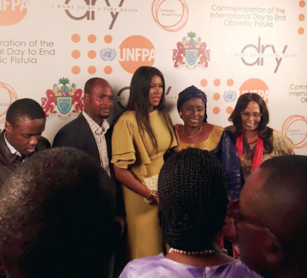 Stephanie Linus At The Screening Of Her Movie DRY In Gambia