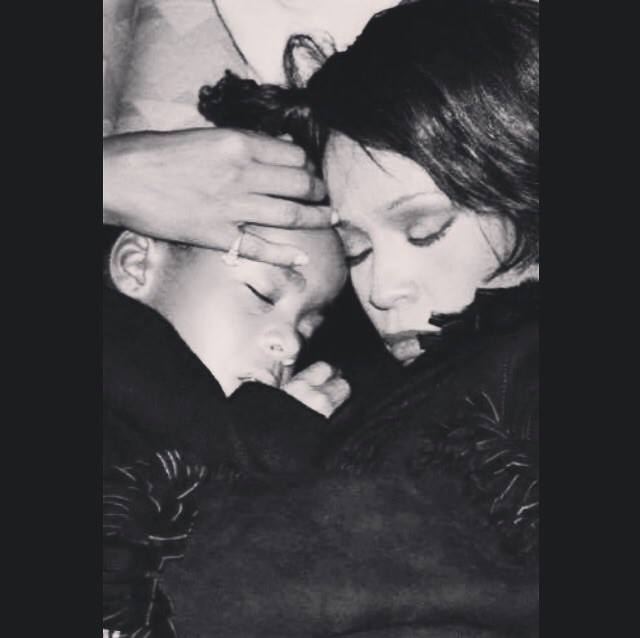 bobbi kristina brown and Whitney Houston