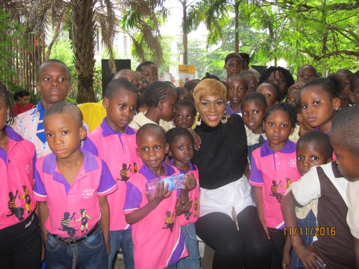 Stephanie Linus Mentors Students at the Lagos Book & Arts Festival 2016