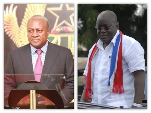 President John Mahama & Nana Akufo-Addo