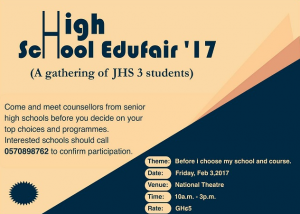 Accra to host maiden High School Edufair