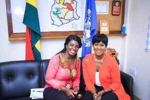 UNFPA Regional Ambassador Stephanie Linus Visits Ghana