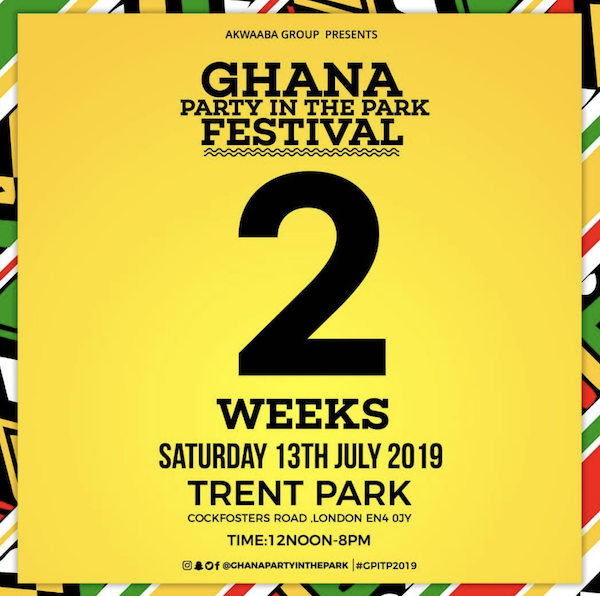 Ghana Party in the Park 2019