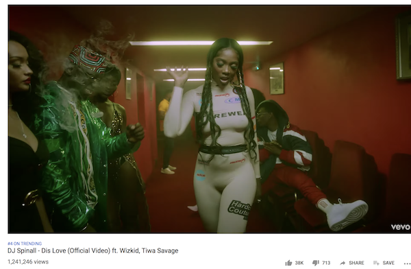 DJ Spinall - Dis Love (Official Video) ft. Wizkid, Tiwa Savage