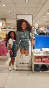 Evania Heart Denim Ad Campaign at SM Department Stores.