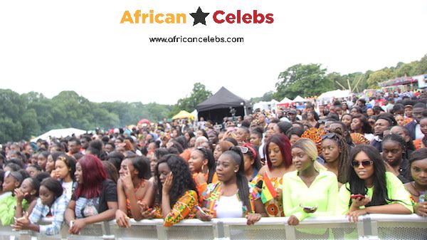 Ghana Party in the Park 2019 crowd