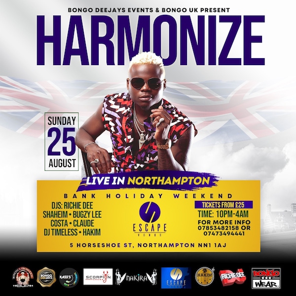 Harmonize Live In Northampton uk