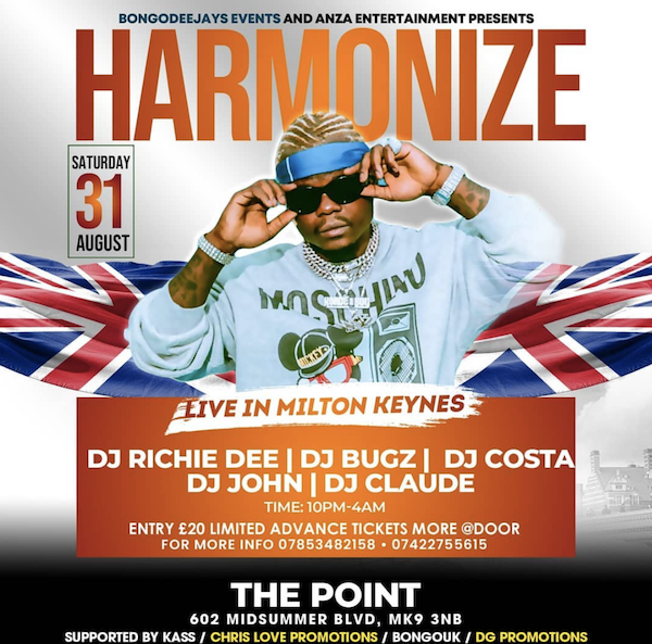 Harmonize Live in Milton keynes 2019