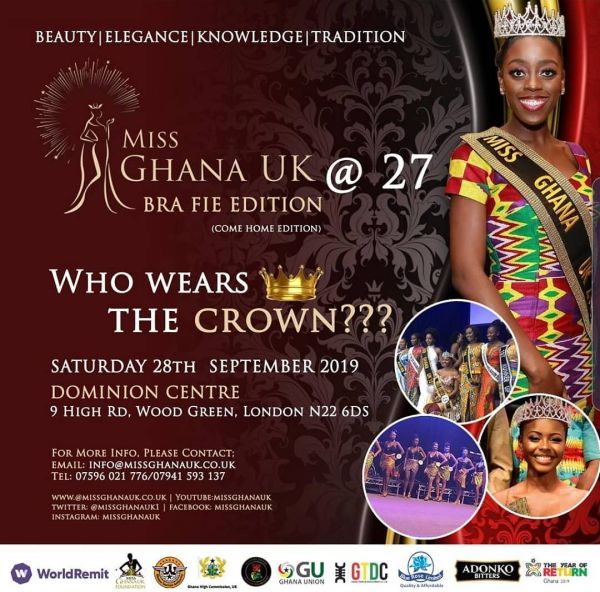 Miss Ghana UK Ark Globe Academy Harper Rd, London SE1 6AG .Miss Ghana UK Ark Globe Academy Harper Rd, London SE1 6AG