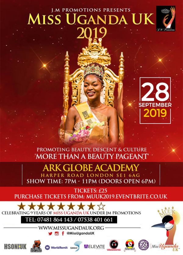 Miss Uganda UK 2019