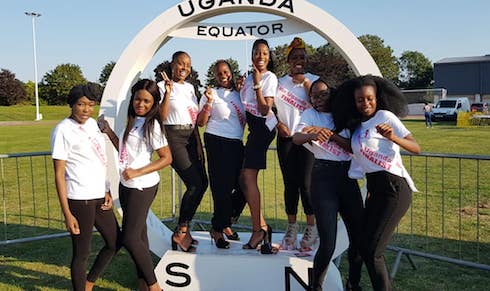 Miss Uganda UK UG IN THE PARK