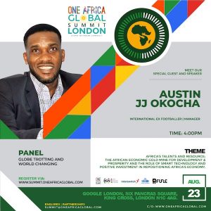 Talent Manager | Ex International Footballer - Austin JJ Okocha