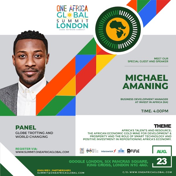 Business Development Manager at Invest in Africa (IIA) - Michael Amaning