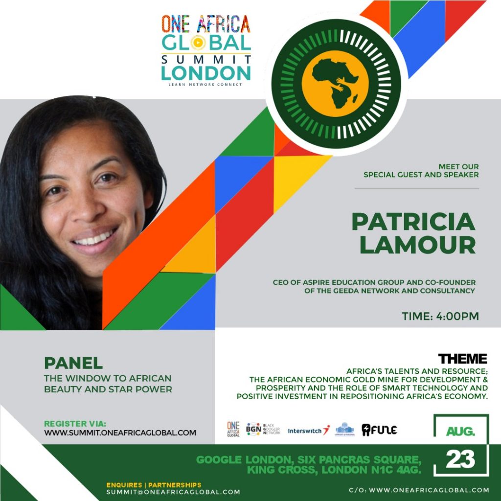 CEO, Aspire Education Group & Co-Founder of the GEEDA Network and Consultancy - Patricia Lamoureux