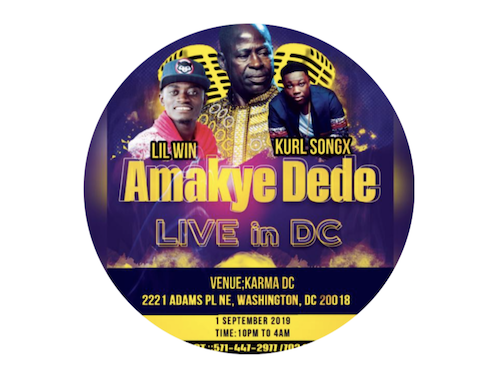 Amakye Dede Live In DC