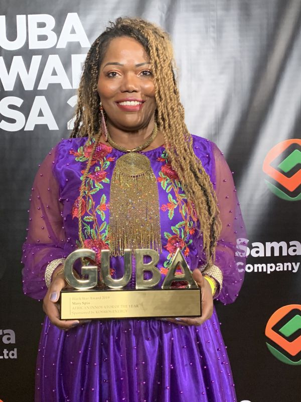 Mary Spio Wins African Innovator of the Year Award At GUBA USA.