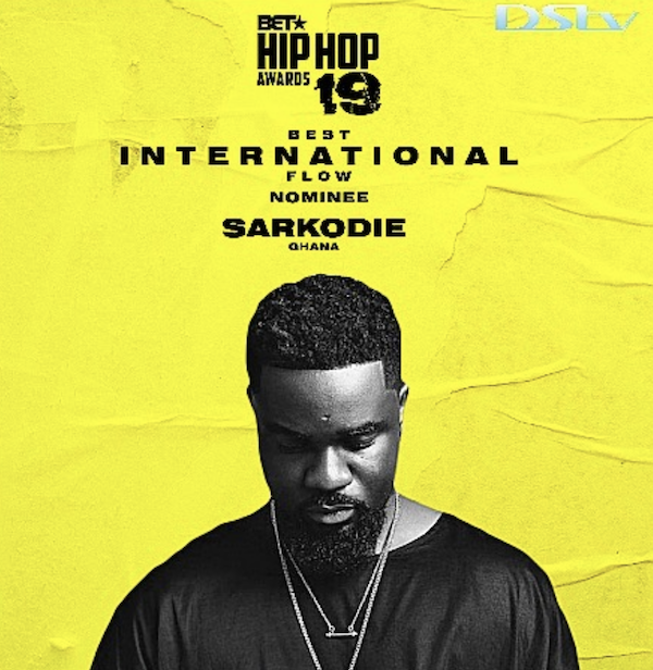 Sarkodie Makes the 2019 BET Awards List