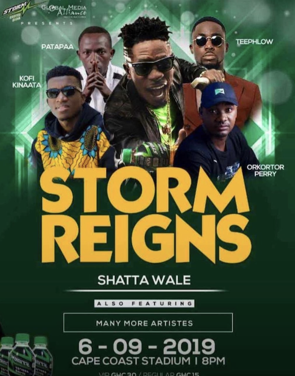 Storm Reign Concert At Cape Coast
