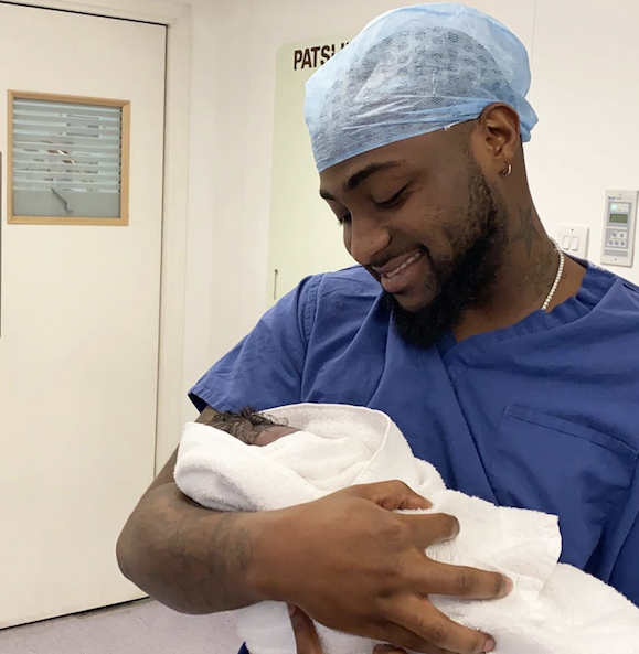 Davido And Chioma Welcome Baby Boy