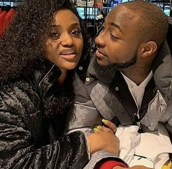 Davido And Chioma.