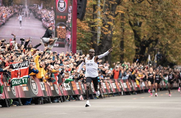 Eliud Kipchoge's Historic Marathon Win 