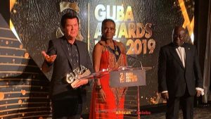 Sheryl Lee Ralph, Simon Fuller and President Nana Akufo Addo