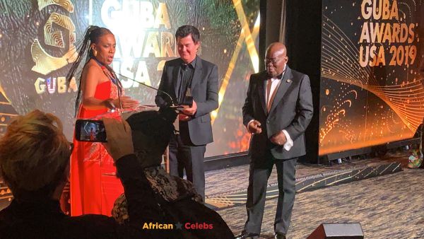 Simon Fuller Wins Public Service Award At GUBA USA