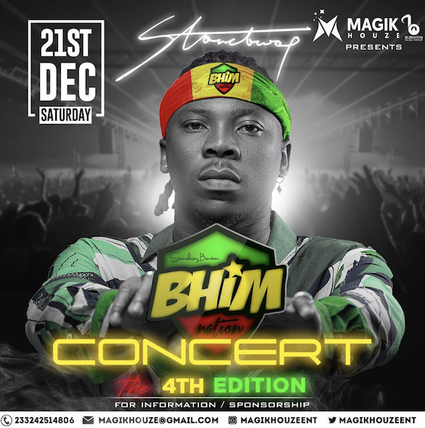 BHIM Concert - Stonebwoy